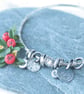 Sterling silver charm bangle - Image 3