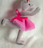 Rose, a 10" ballerina collectable bear with tutu - Image 9