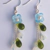 Spring flowers earrings