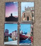 Photography fridge magnet set of 4 featuring Gloucester 