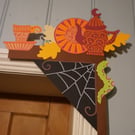 Hand made Halloween or Autumn corner decoration