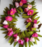 Felt Tulip Garland: Spring Home Decor - Image 9