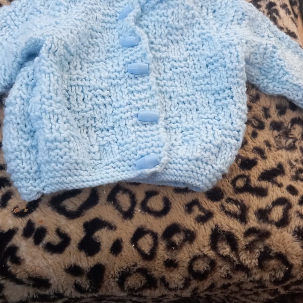 Baby boy blue jacket cardigan