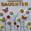 Handmade, daughter birthday card 