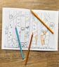 A Walk in the Forest - Adult Colouring Book - Image 2