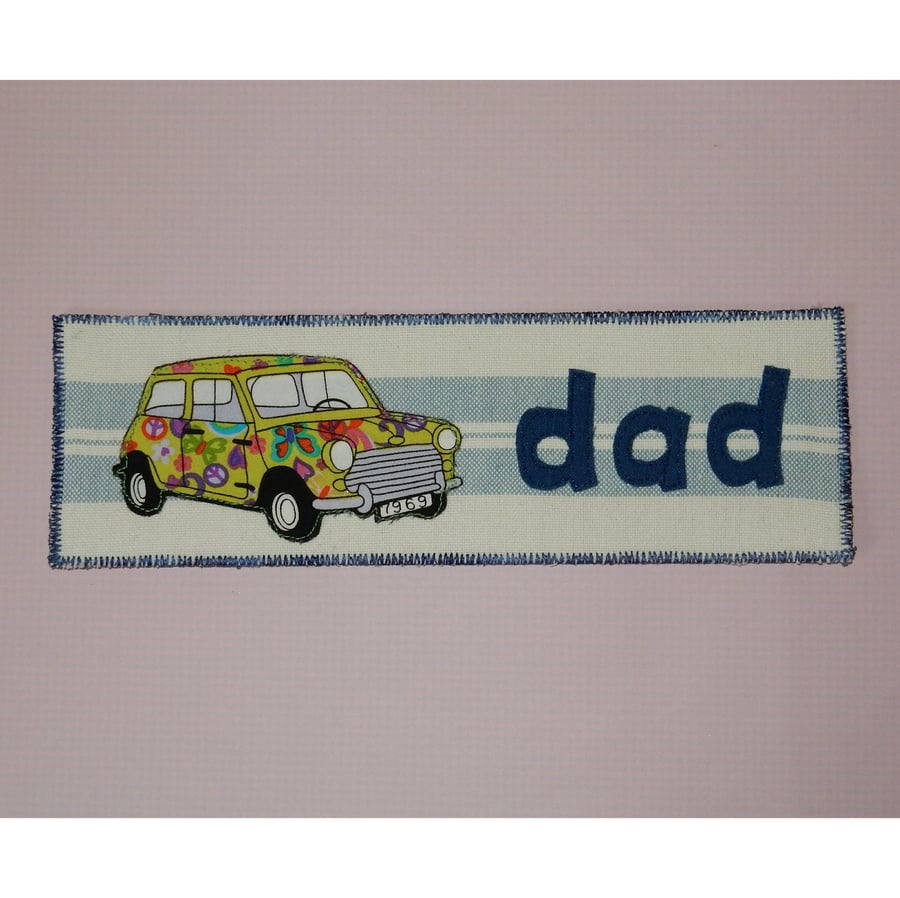 Bookmark Mini car for Dad