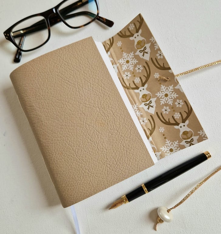 Rudolph Christmas Journal, Christmas Memories or Keepsake, A6