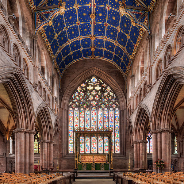 Carlisle Cathedral East window landscape print