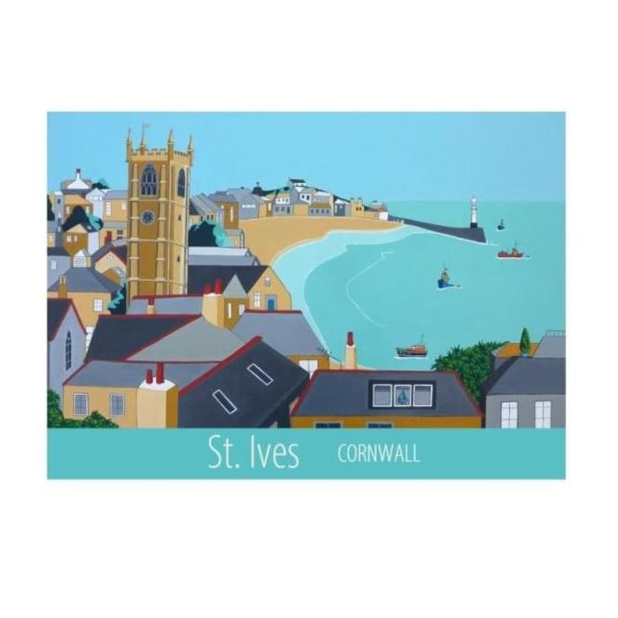 St Ives print - unframed