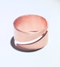 Handmade Wide Copper Ring UK Size T (RGCUOPT1) - UK Free Post - Image 5