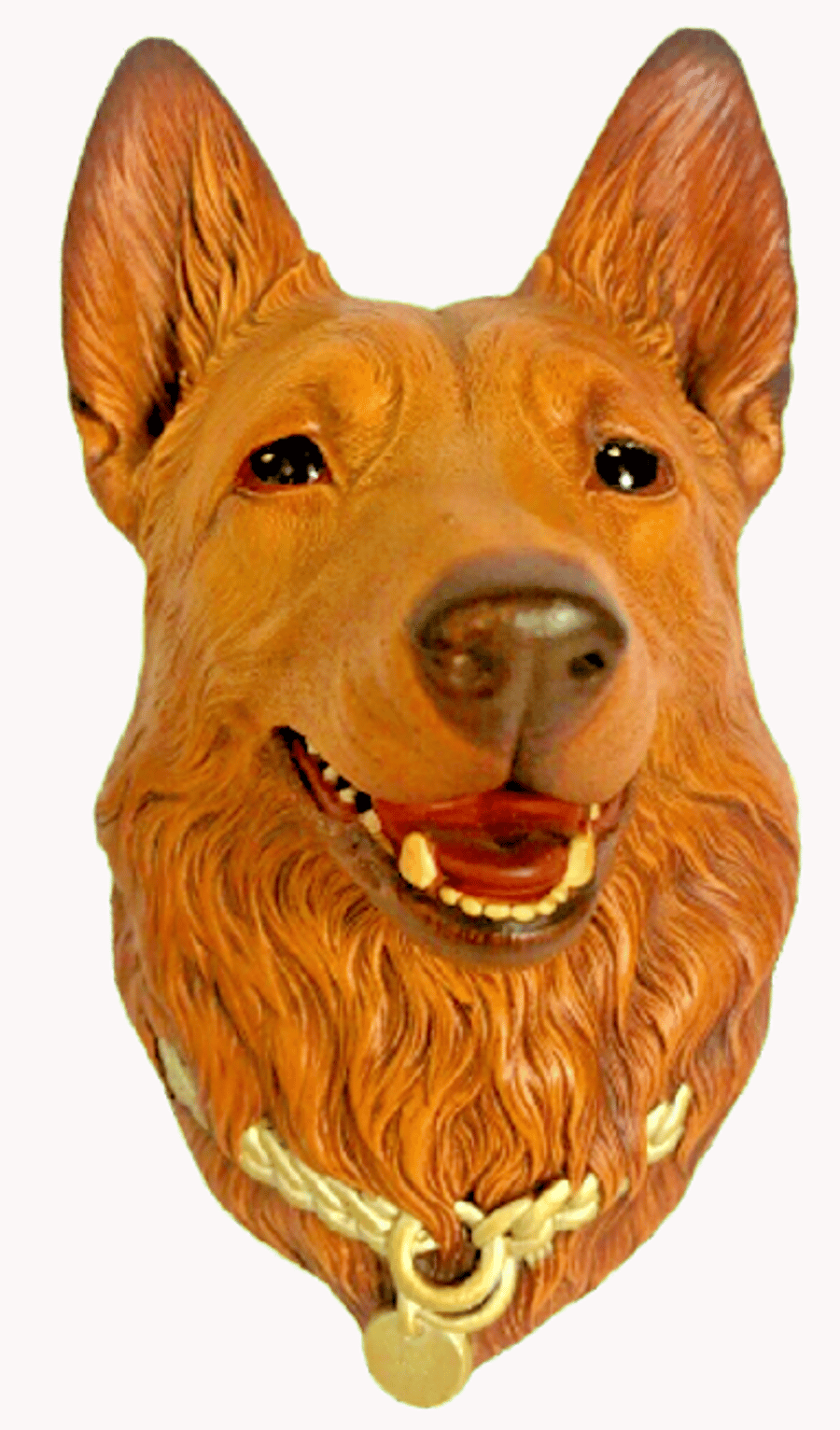 Craft Kit Make German Sheppard Dog Ornament With Paints Plaster Of Paris 