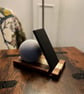 Echo Dot Stand – Walnut & Tulipwood Speaker & Phone Stand – No.04