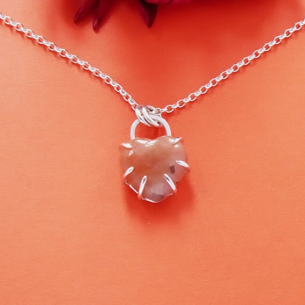 Sunstone Love Bug Pendant