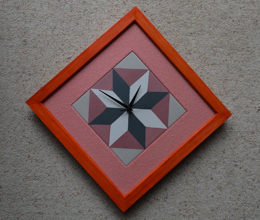 Dunhill Ceramic Tile Clock