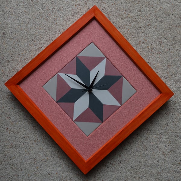 Dunhill Ceramic Tile Clock
