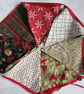 Christmas Bunting with Button Decoration - 2.4 metres - Image 1