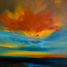 Original Oil Painting "Be Brave Be Bold"