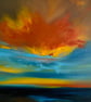 Original Oil Painting "Be Brave Be Bold"