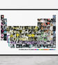 Illustrated Periodic Table of the Elements - Giclee Print (unframed) - Image 1