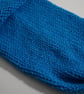 Bright Blue New-bornBaby Hand-Knitted Acrylic Soft Chunky Cocoon