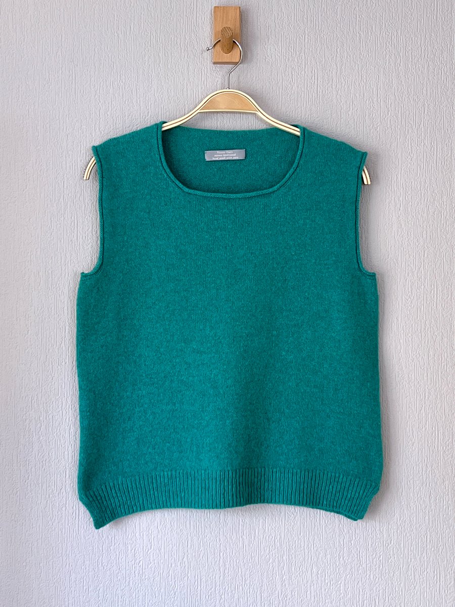Knitted Vest soft merino lambswool - MADE TO ORDER