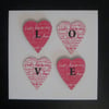 Love Heart Anniversary Card