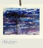 A Digital Print of Original Acrylic Painting Sky with 'Elderberry Tree' - Image 1