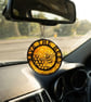 Stained Glass Save the Bees Suncatcher Hanging Window Ornament Car - Image 3