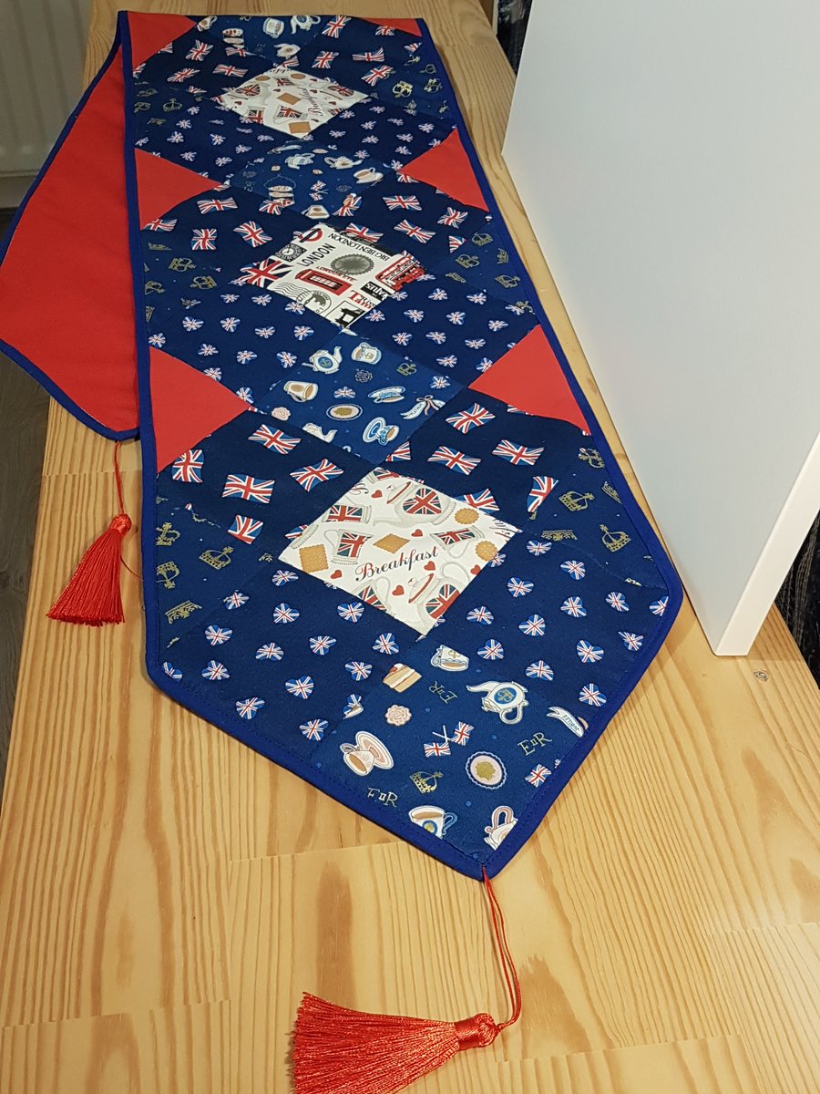 King's  coronation very long table runner