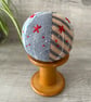 Hand Embroidered Stitched Decorative Sphere Ball  - Image 3
