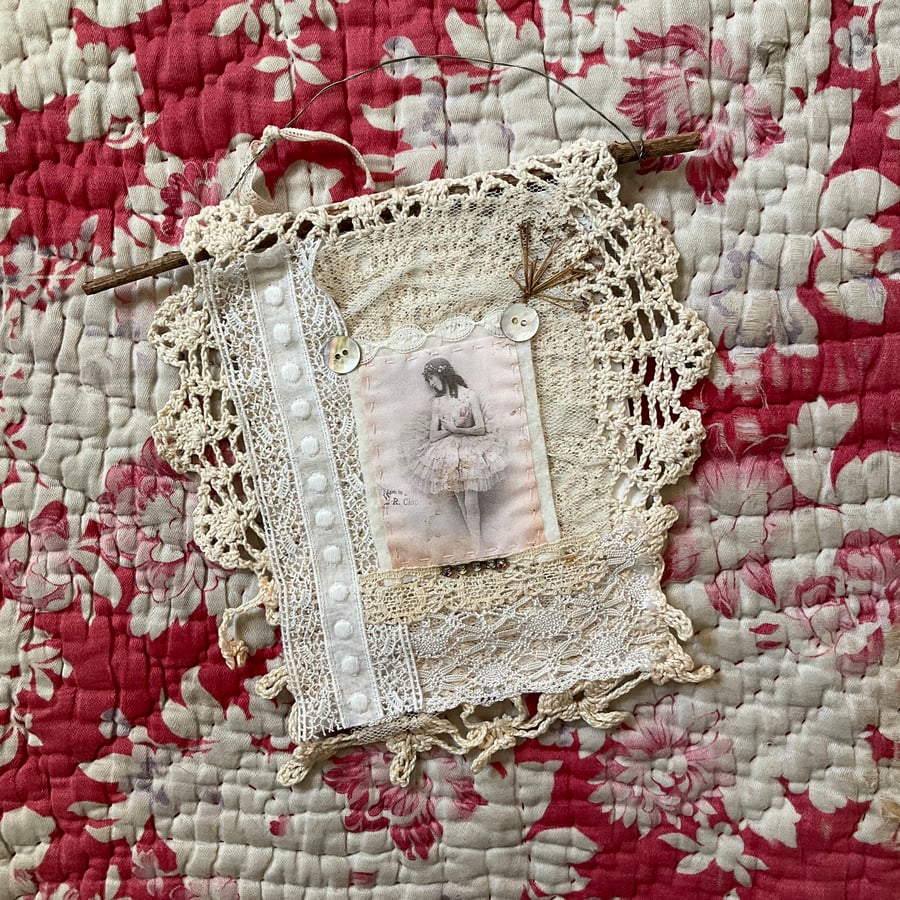 Vintage style collage