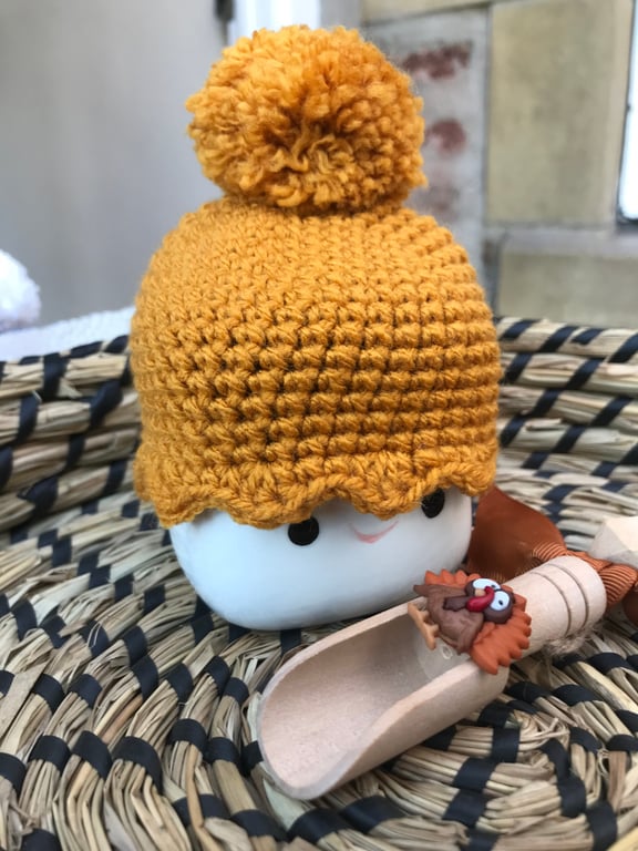 Marshmallow mug & hat & turkey garland F236