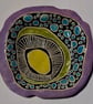 HANDMADE COLOURFUL CERAMIC  PLATE - Image 1