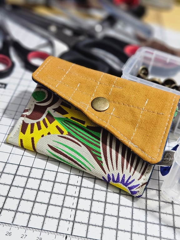 Upcycled Card Holder Handmade accessories 