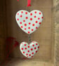 Summer seconds Ceramic illustrated love hearts - Image 2