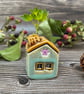 Summer Seconds Soft Green Ceramic Mini House with Chimney - Image 3