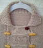 Baby Girl's Double Breasted Duffle Coat, Toddler's Duffle Coat, Custom Make - Image 3