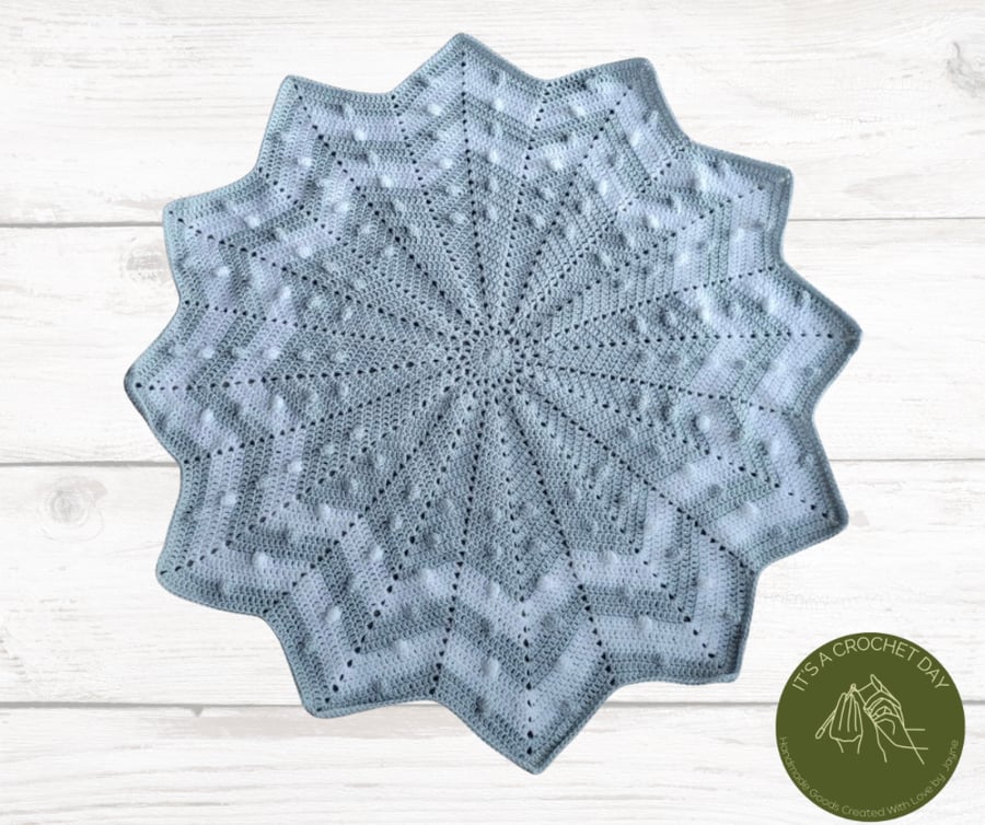 A Custom Made Star Baby Blanket