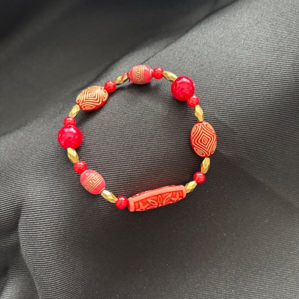 Handmade, beautiful bracelet, 18cm. 