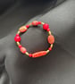 Handmade, beautiful bracelet, 18cm. 