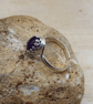 Adjustable amethyst ring - Image 3