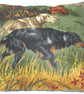 Gun Dogs walking in a field cushion - Image 1