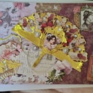 Hand-Crafted Original Collage-Scrapbook-Junk Journal Eclectic Wall Art