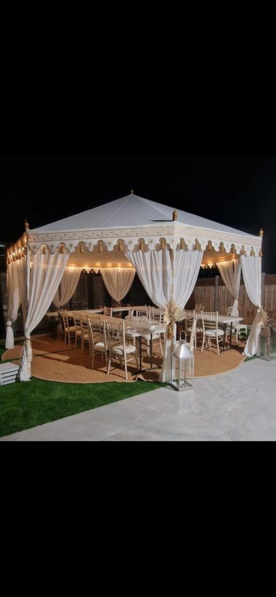 Boho Marquees for hire