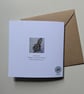 Rabbit Embroidery Art Greeting Cards - Image 3