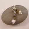 Freshwater Pearl & Labradorite Earrings
