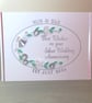 Personalised Handmade Silver Wedding Anniversary Card - 25th Keepsake - Image 6