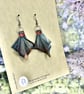 Stainless steel origami earrings (pair) - Image 7