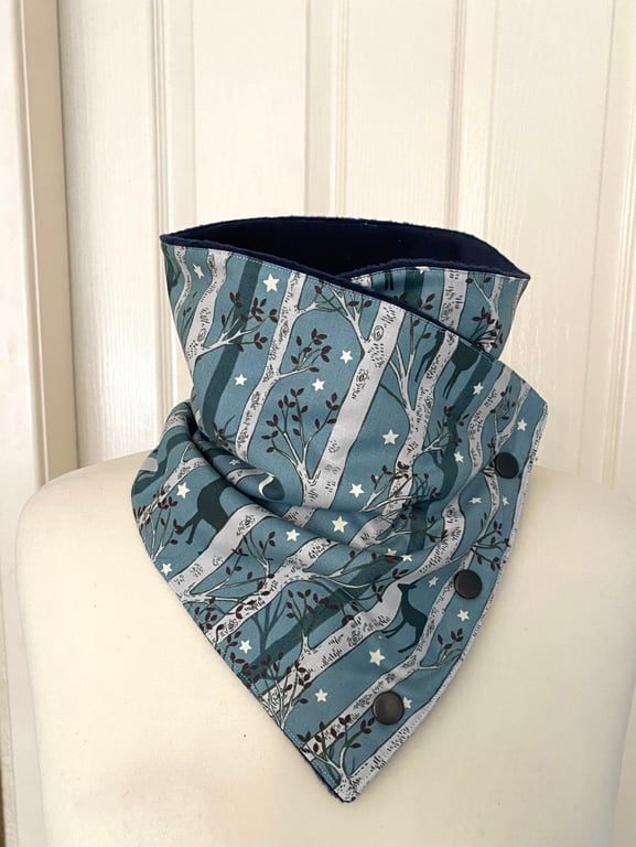 Cowl neck snood Scarf Neckwarmer 