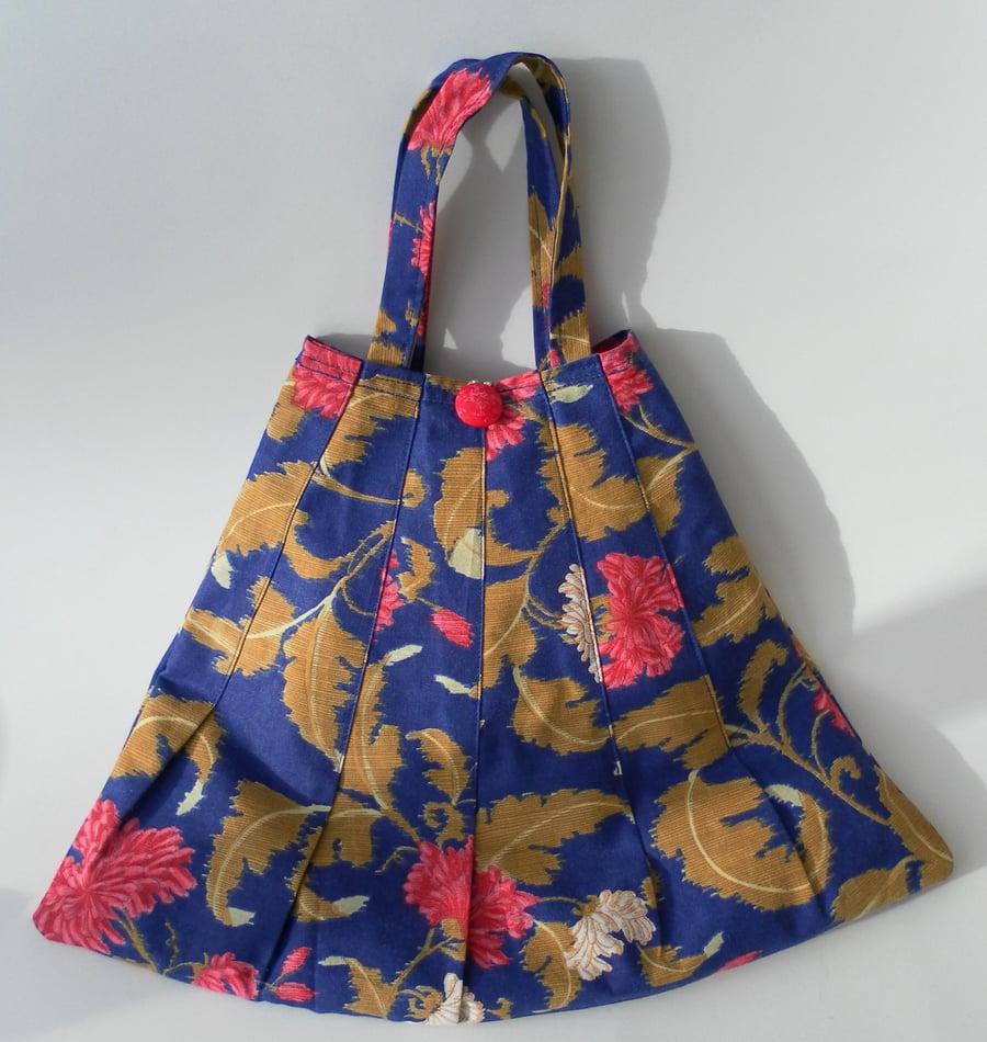 Floral Handbag, Matching Purse